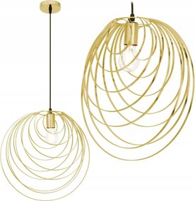 LAMPA DA SOFFITTO GEOMETRICO GOLD APP428-1CP