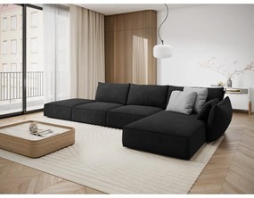 Divano angolare grigio scuro (angolo destro) Vanda - Mazzini Sofas