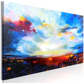 Quadro Colourful Sky (1 Part) Narrow  Colore colorful, Dimensioni e Misure 120x40