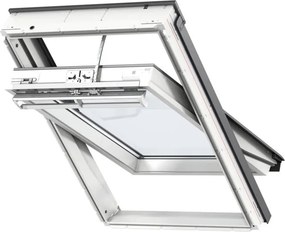 Finestra da tetto (faccia inclinata) VELUX GGU UK04 007021 elettrico L 134 x H 98 cm grigio antracite e bianco