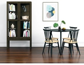 Vetrina in rovere fumé AbbeyWood - Woodman