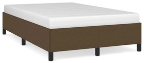 Giroletto Senza Materasso Marrone Scuro 80x200 Cm İn Tessuto /