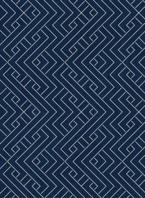 Coordonne Tapete Interwoven - Ultramarine