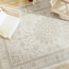 Tappeto A Pelo Corto Multicolore 190x300 Cm Interni/esterni /