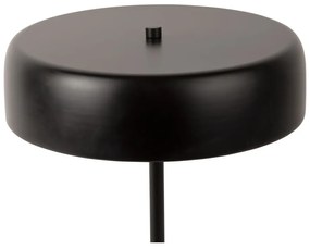 Lampada da tavolo nera con paralume in metallo (altezza 40 cm) Gold Disc - Leitmotiv