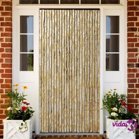 vidaXL Zanzariera Beige 100x220 cm Ciniglia