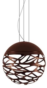 Kelly SO3 Medio Sfera Lampada a Sospensione Rame/Ottone - Lodes