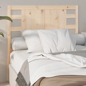 Testiera Per Letto 81x4x100 Cm İn Legno Massello Di Pino /