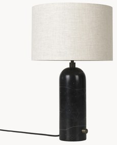 Lampada da tavolo grande con luce regolabile e base in marmo Gravity, varie misure