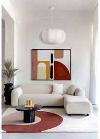 Lampadario a sospensione CAFEE 1xE27/40W/230V Ø 52 cm bianco