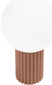 Sollux SL.1736 - Lampada da tavolo HALO 1xG9/8W/230V diametro 12 cm marrone