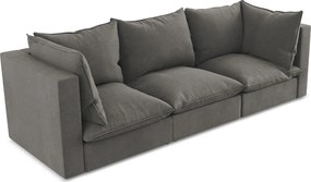 Divano grigio scuro 255 cm Manao – Makamii