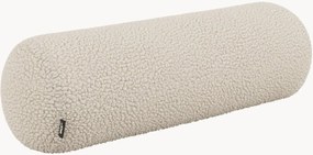 Cuscino cilindrico per divano in teddy-bouclé Soft