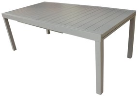 DEXTER - tavolo da giardino allungabile in alluminio da 160 x 90 cm