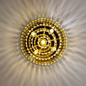 Brilagi - Plafoniera LED in cristallo MOZART 5xE14/40W/230V dorata