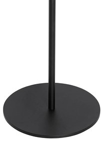 Lampada da terra da esterno nera con LED dimmerabile a 3 step su solare - Ferre