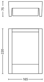Philips 16460/93/16 - Lampada LED da esterno MYGARDEN ARBOUR LED/6W/230V IP44