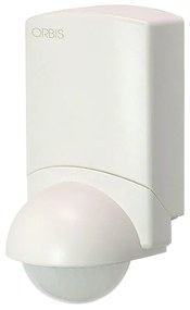 Sensore di movimento a infrarossi per interno / esterno con sensore crepuscolare, angolo di rilevamento 360°, fino a 13 mt