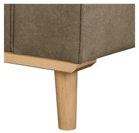 Divano marrone chiaro 193 cm Beata - Ropez