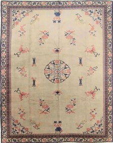 Peking Tappeto orientale 450 x 320 Beige (Cina) Annodato A Mano