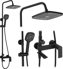 Set doccia REA STORM BLACK MATT