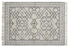 Jaqueline Rug White/Cotton - Bloomingville