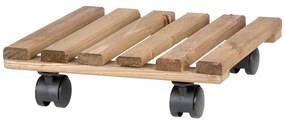 Supporto rotante per vaso in legno (altezza totale 8 cm) Indoor &amp; Outdoor – Esschert Design