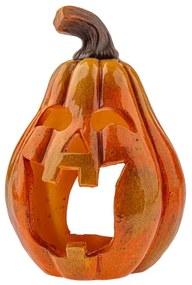 Portacandela in ceramica a tema Halloween Pumpkin – Dakls