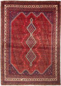 Shiraz Tappeto persiano 210x280 Rosso (Iran) Annodato A Mano