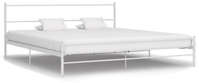 Giroletto Bianco İn Metallo 160x200 Cm /