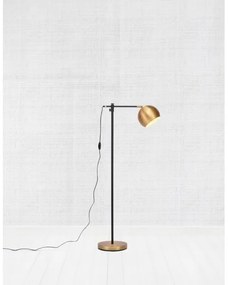 Markslöjd 107231 - Lampada da terra CHESTER 1xE27/40W/230V nero/bronzo