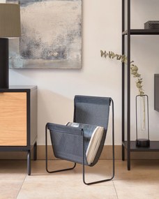 Kave Home - Set Jeannie di 3 organizer per scrivania in metallo multicolore