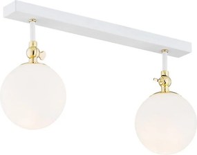 Argon 845 - Plafoniera da soffitto per bagno LATINA 2xE14/40W/230V IP44