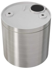 Applique da soffitto IP54 GU10 in Alluminio e Vetro - Inox Colore del corpo Inox