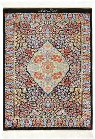 Ghom Tappeto 90x60 (Iran) Annodato A Mano