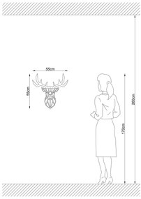 Applique 1xE27/100W/230V