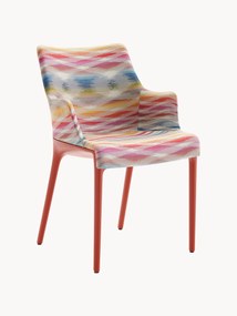 Sedia con braccioli in plastica Elegance Missoni