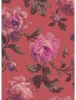 Tapet  Peoneden von House of Hackney - Chinese Red