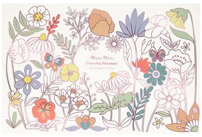 Tovagliette di carta in set da 8 pezzi 28x42,5 cm Butterflies &amp; Flowers - Meri Meri