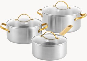 Set di 6 pentole con rivestimento antiaderente Padova