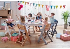 KINDERKRAFT - Sedia da pranzo per bambini ENOCK bianco