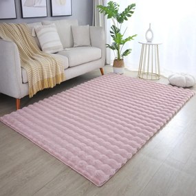 Tappeto lavabile rosa chiaro 80x150 cm Ambiance - Ayyildiz Carpets
