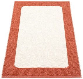 Tappeto da interno/esterno color mattone/color crema 70x120 cm Ilda Brick – Pappelina