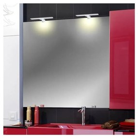 Lampada LED da specchio Cromo 45W  IP44 - Doppia Installazione