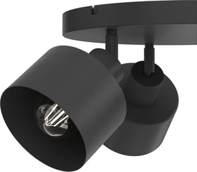 Faretto PARKLA 3xE27/15W/230V nero