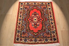 Sarouk Tappeto 70 x 80 (Iran) Annodato A Mano