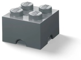 Scatola per bambini grigio scuro Square - LEGO®