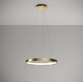 ANELLO Sforzin illuminazione Sospensione Ø55cm Oro 3000K