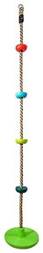 2Kids Toys - Corda di arrampicata per bambini con dischi mix di colori
