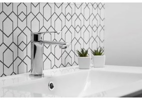 KFA Armatura 4422-815-00 - Rubinetto del lavandino + scarico AGAT 15,2 cm cromo lucido